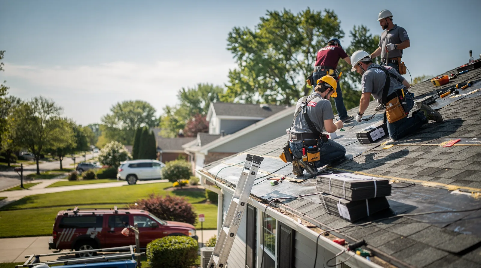 Roof Repair in Carterville, IL around you